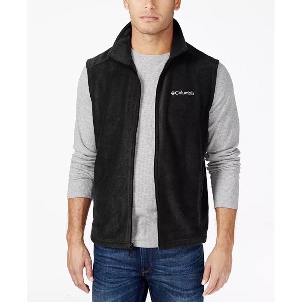 Columbia Men's Steens Mountain Fleece Vest Size Small NEW